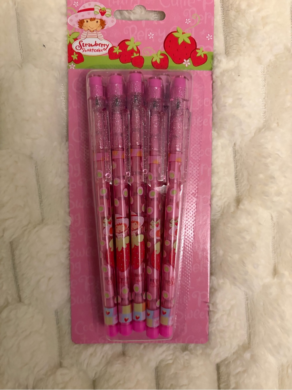 Strawberry shortcake non sharpening pencils  - 10 Pack